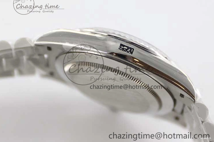 Edition Best 1:1 Dial Steel A2836 Date 40mm Green SS TWF on Roman Day Bracelet 904L SS 0130